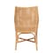 Baxton Studio Bella Modern Bohemian Natural Brown Rattan Dining Chair 232-13092-ZORO - alternate 5
